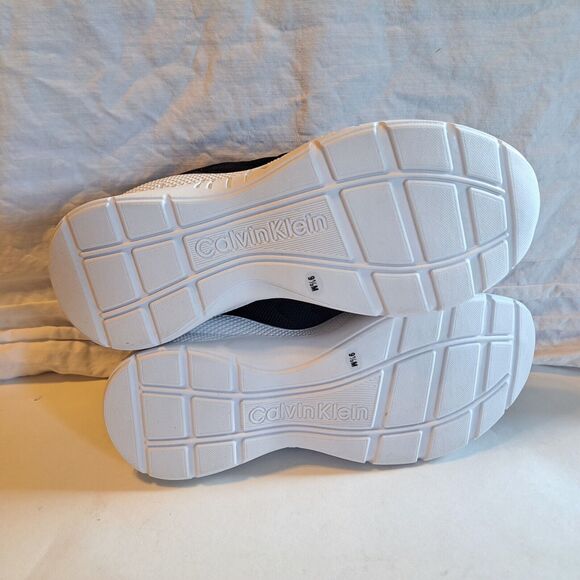 Calvin Klein KC Cecyle Black White Sneaker Athletic Shoe Women's 9.5M New In Box - Picture 13 of 15